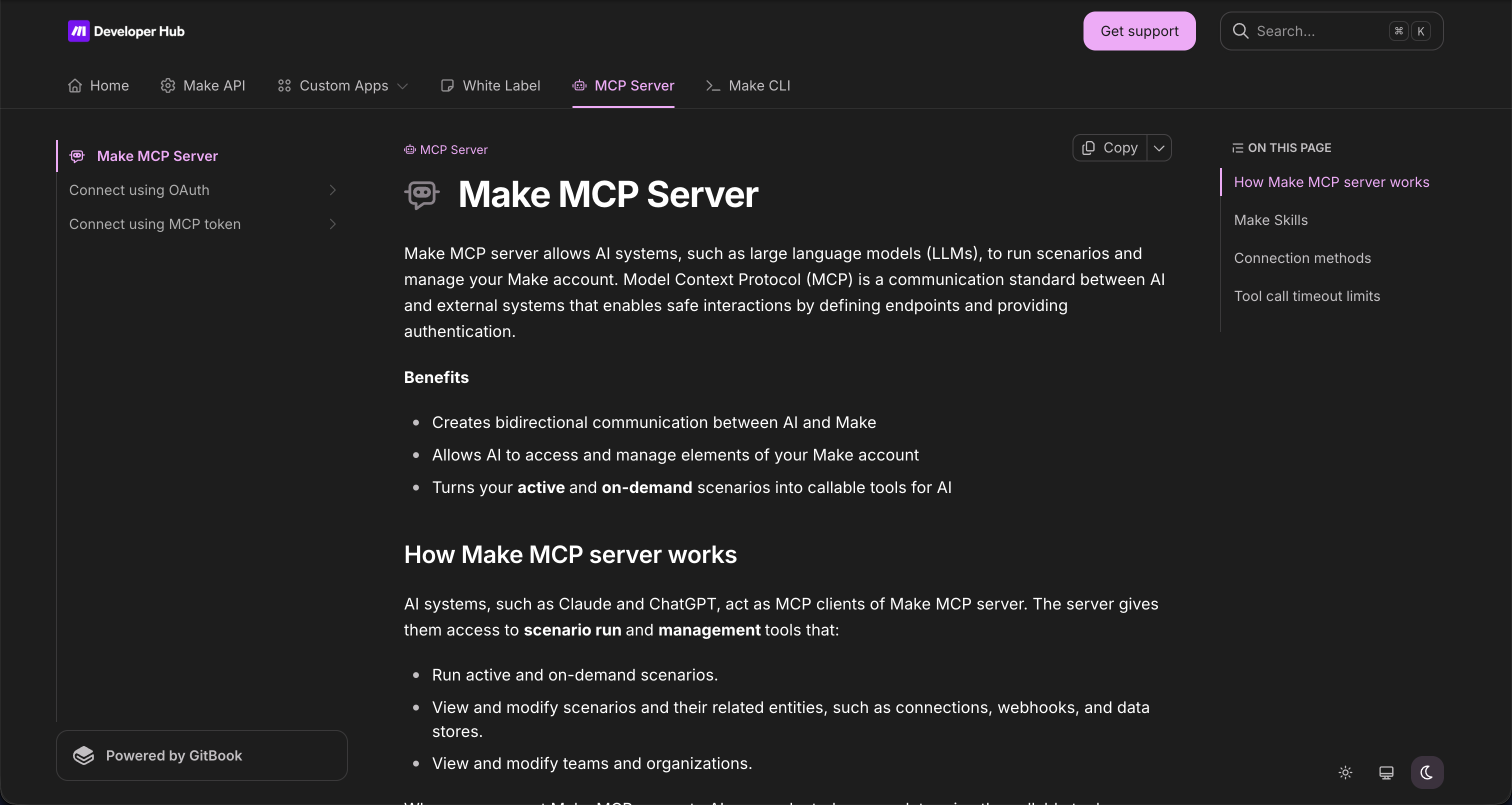Make MCP Server